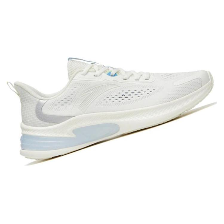 Anta Running Collection Slip Resistant Abrasion Resistant Low Top Running Shoes Men's White Blue 112325542-1