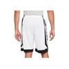 Nike Pánské ležérní šortky se šněrováním a potiskem loga, bílé DH7142-100