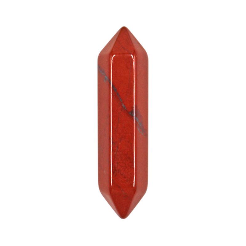Hexagonal Crystal Bullet Head Yoga Stone Jewelry