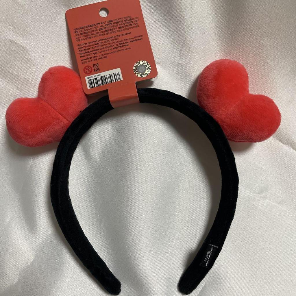 [USED] BT21 Sparkly Hair Tie & Headband TATA