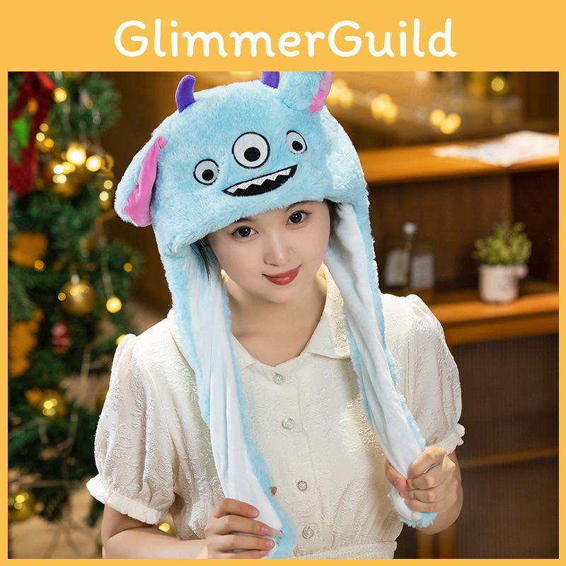 Claus Santa Monster Airbag Cap Moving Christmas Decorations Prop Performance