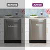 Magicfour Dishwasher Clean Dirty Sign, Adhesive Flip Sign for Dishwashers, Easy to Read for Kitchen Storage and Decoration Accessories (1 Pack)