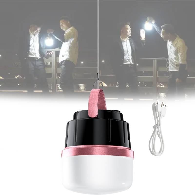Led Bulb Rechargeable Light Stalls Outdoor Home Use Energy Efficient Portable