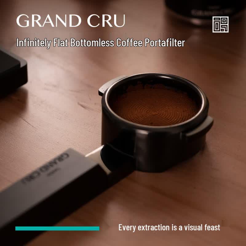 LATELIER GRAND CRU Flat Bottomless Coffee Portafilter 58mm