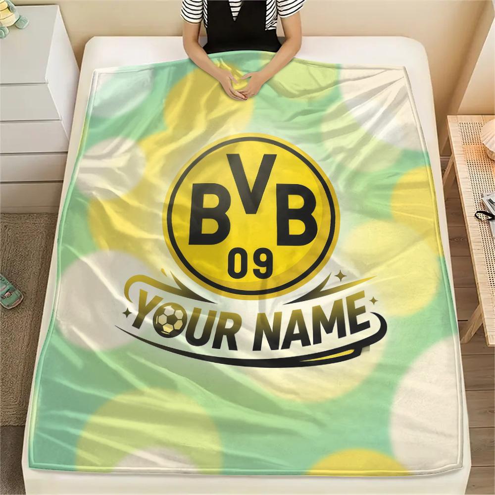 Custom Name BVB 09 Flannel Blanket, High Quality Comfortable for All Seasons, Home Decor, Warmth and Comfort