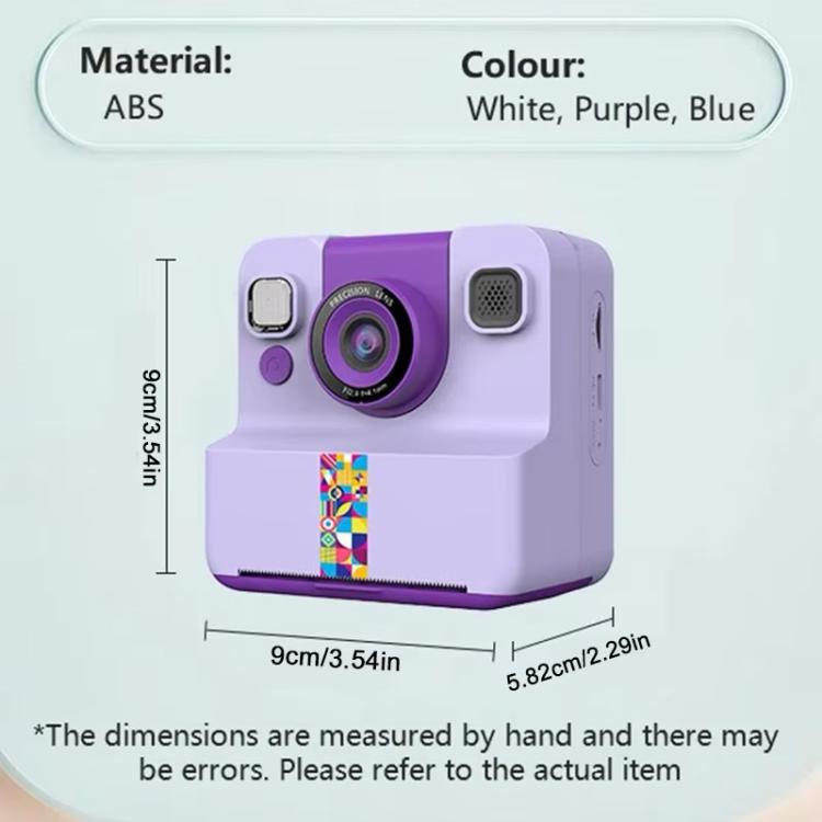 A30 2.4-inch IPS Kids Instant Print Camera