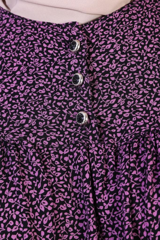 Damen-Kleid in großen Größen, lang, Übergröße, Mutterkleid, Sommer-Hijab-Kleidung