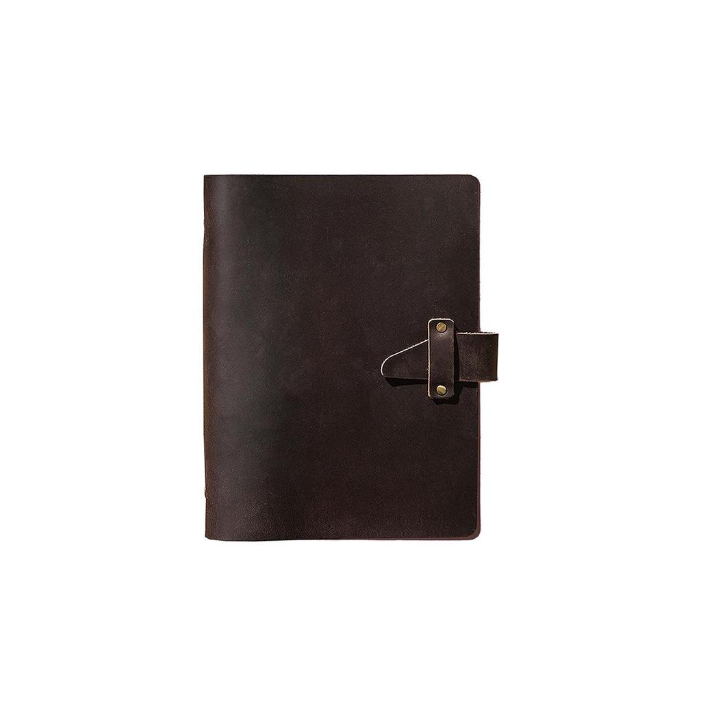 A5 Vintage Handmade European Style Notebook & A6 Diary, A7 Loose-Leaf Cowhide Notepad for Office and Business Use.