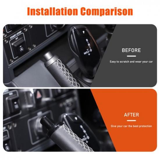 Fekete ABS Kézifék gombfedél dísz Ineos Grenadierhez -2025