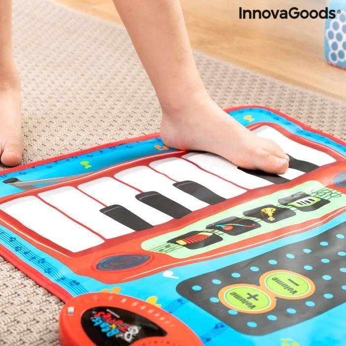 InnovaGoods Tapis Musical 2 en 1 avec 4 instruments Beats'n'Tunes