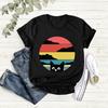 Kat Retro Grappig T-shirt Kitten Katten Kerst Mannen Top Vintage Mama Liefhebber