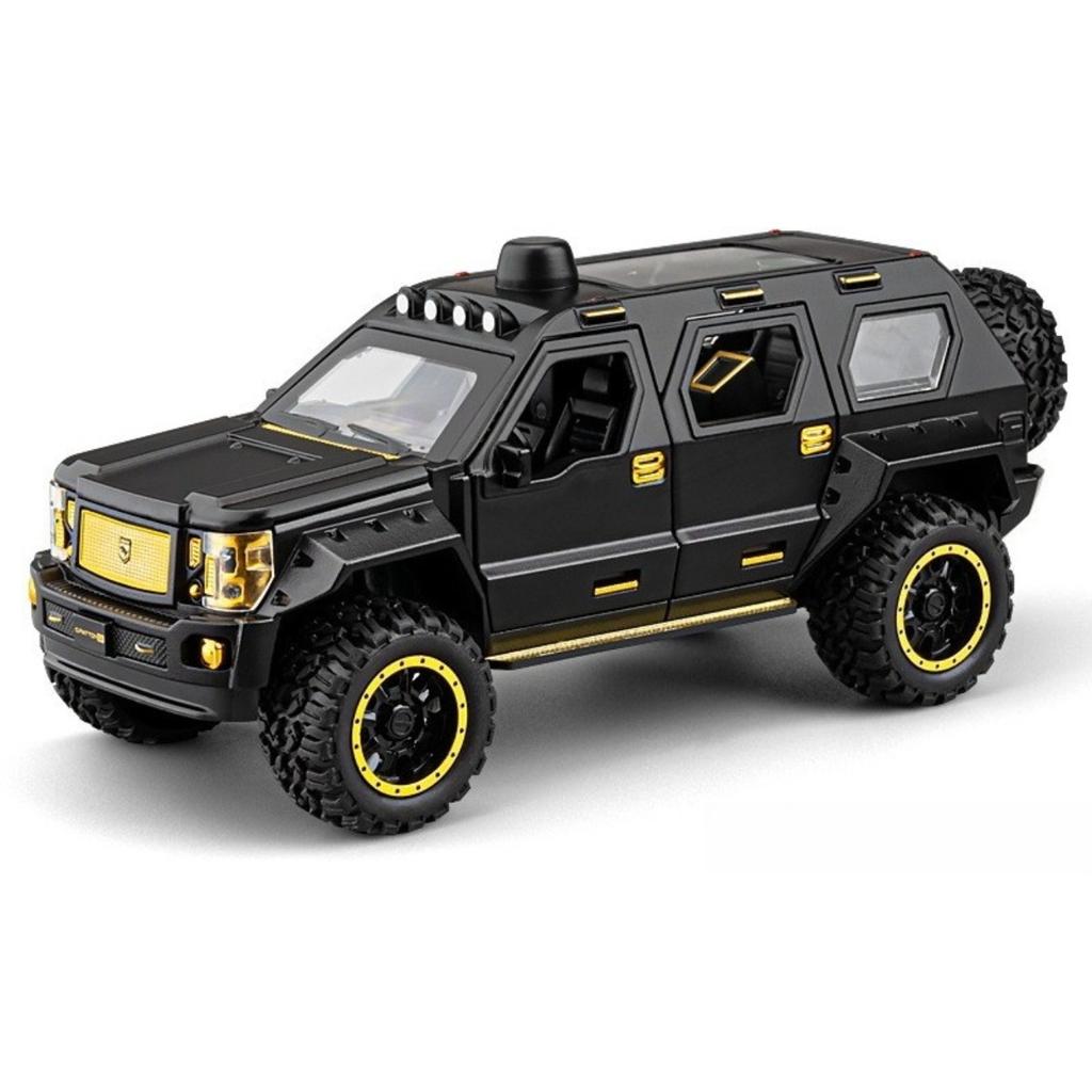 1/24 G.PATTON Off Road Vehicle Alloy Diecast Metal Model Simulation Collect Children's Toy Kids Gift Birthday Present for Boys