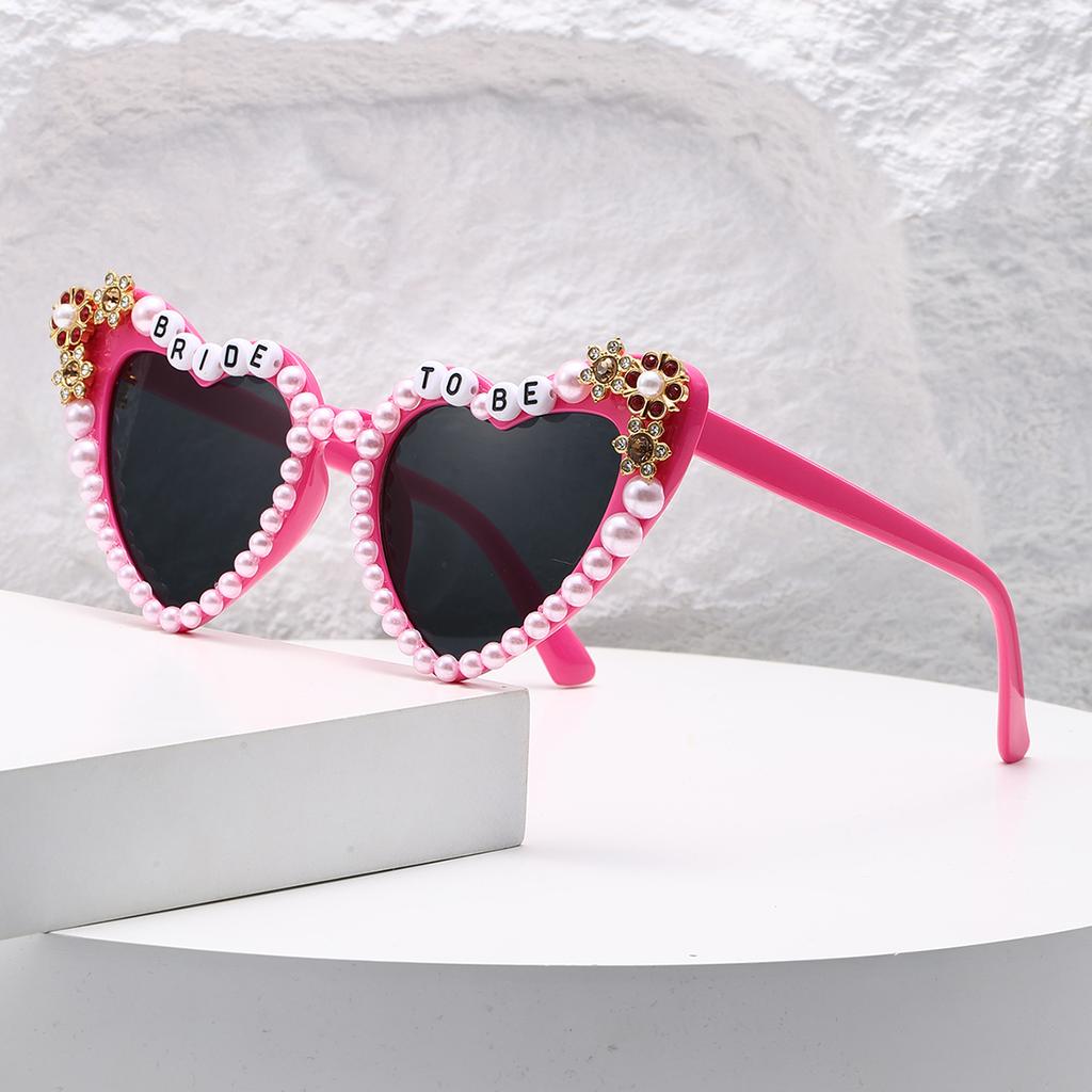 1pc New Cross-border Framed with Letters Glasses Personality Holiday Atmosphere Photo Modeling Trend WOMEN'S GLASSES