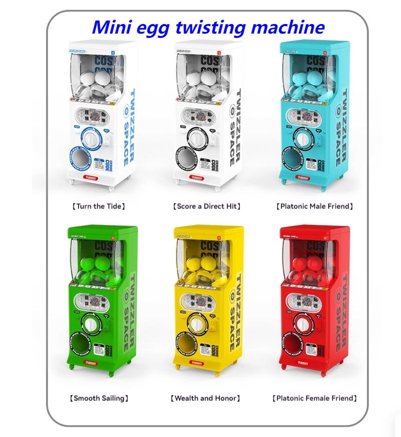 Universe Password Mini Twisting Egg Machine Mini Children'S Toy Small Blind Box Stress Relief Diy Gift Pendant Gift Trendy Play