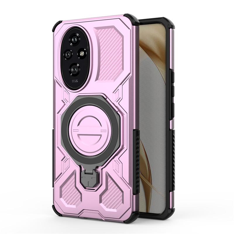 For Honor 200 Case Honor 200 5G Cover Holder Magnetic Wireless Charging Bumper Shield Protective Phone Cases On Honor 200 Funda