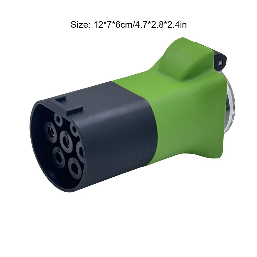 EV Ladeadapter Ladeadapter Kompatibel Med MG4 MG5 MG ZS MG 5M 3.5KW 16A 220V Type 2 Hannpluggadapter