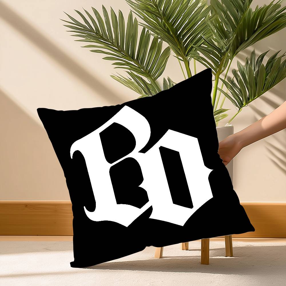 Hot B-Bohse O-OnkelzS Rock Pillow Case Soft Plush Fabric Double Sided Print Decorative Home Living Room Gift Cushion