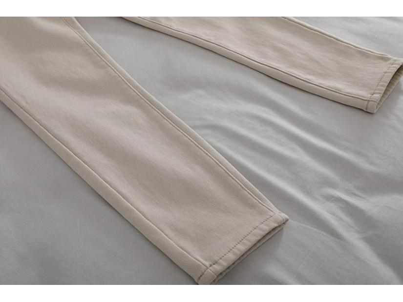 High-Waisted Fleece-Lined Women's Slimming Harem Jeans - 2025 Autumn/Winter Collection