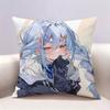 HHololive Usada Pekora  Doublesided print Pillow Case for Sofa Living Room Home office Decor Protective Cover