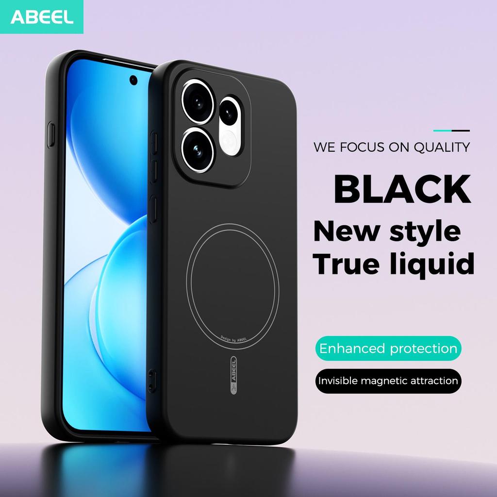 Xiaomi 17T PRO Magnetic Liquid Silicone Case for Honor 17 PRO MAX