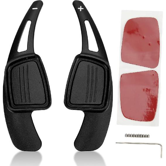 2pcsset Steering Wheel Paddle Shifter Extension For A3 8V A4 A5 B9 B9.5 A6 A7 C8 Q3 Q5