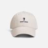 Embroidered Letter Soft Top Baseball Cap Couple's Summer Face Showing Little Baseball Cap Girl