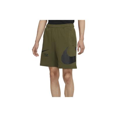 Sportbekleidung Swoosh Großes Logo Locker Geschnitten Freizeit-Shorts Herren Unterteile Militärgrün DD5998-326