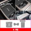 For CHANGAN UNI-S Changan CS55 Plus Gen 4 2026 Car Door Slot Mats Anti Slip Dustproof Cup Holder Inserts Interior Accessories