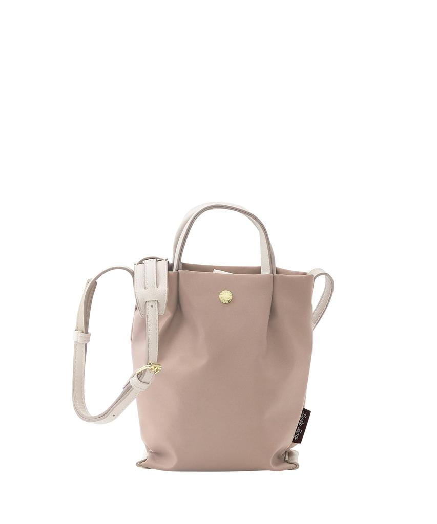 Comfortable vertical shoulder with shoulder and smartphone Compact bag, water-repellent, pad, storage. design.