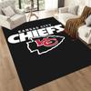 Kansas City Chiefs Square Rugs Are a Great Choice for Living Rooms, Bedrooms, Home Décor, and As Gifts.