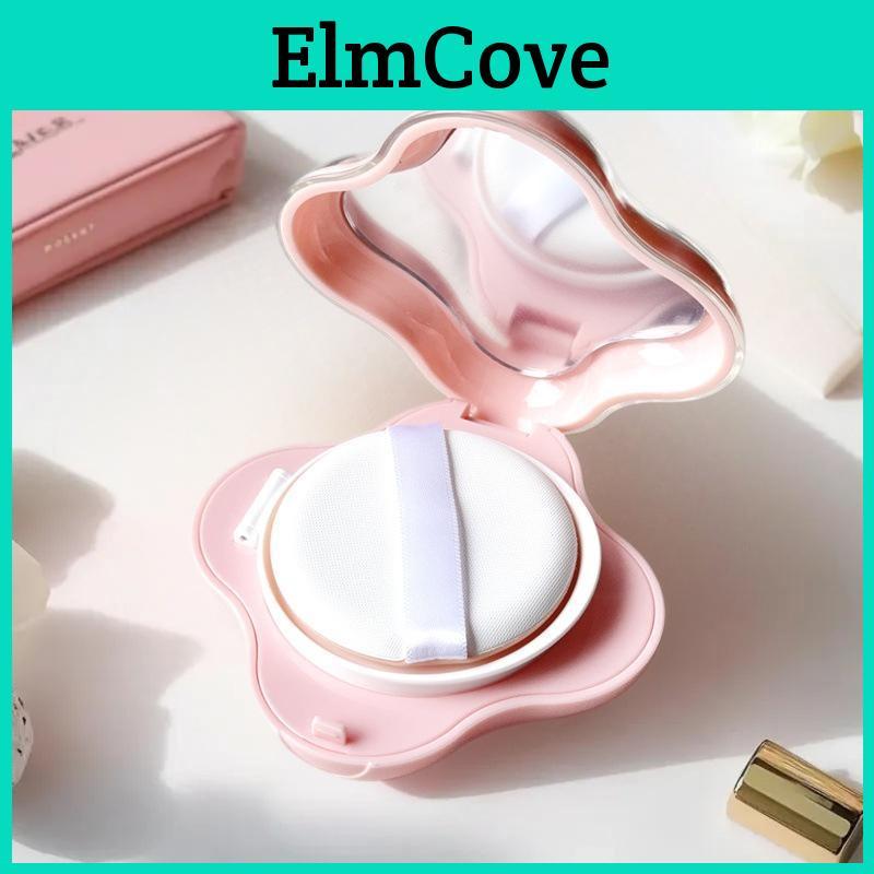 Air Box Cushion Diy Foundation Mini Cute Empty Puff Box Portable Mirror For Bb Cream Cosmetic Makeup Case Container With Sponge