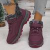 Fashion Women's Winter Footwear Plush Warm Snow Boots Platform Non-slip Fur Ankle Boot Outdoor Women Botines Botas Invierno Mujer Size36