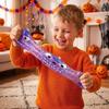 Soft Elastic Halloween Pumpkin Squeeze Toy Transparent Glitter Squishy Fidget Toy  Party Favor