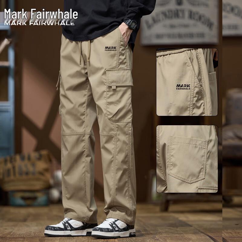 

Mark Fairwhale Men s Multi-Pocket Cargo Pants 4XL