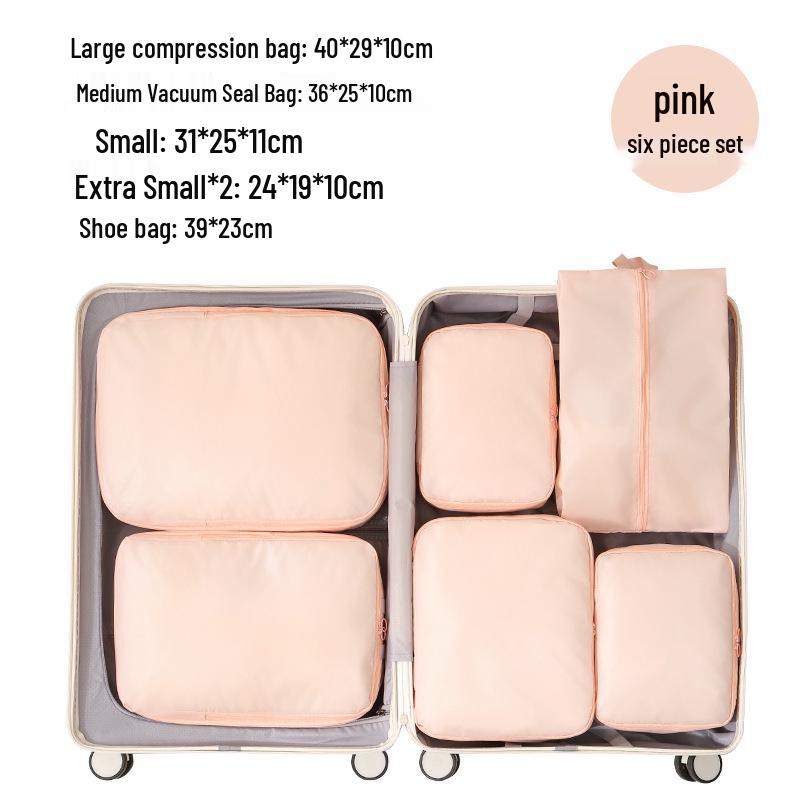 Multi-functional Waterproof Storage Bag Set for Clothes & Shoes - Compression & Space-saving for Business Trips