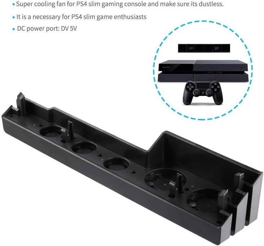 Cooling Cooler DC 5V For Sony PS4 Pro Slim Playstation Play Station PS 4 Game Console Fan Refrigerator USB Portable Ventilation
