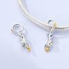 Copper Cat Star Picking Pet Animal Original Pendants Bracelet Charms Jewelry Party Beads Diy Trendy Gifts