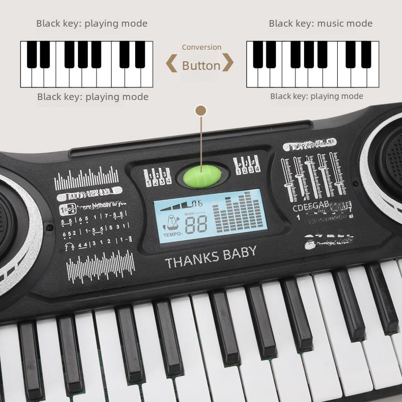 "37-Key Children's Electronic Piano Toy - Early Education Musical Instrument Gift"