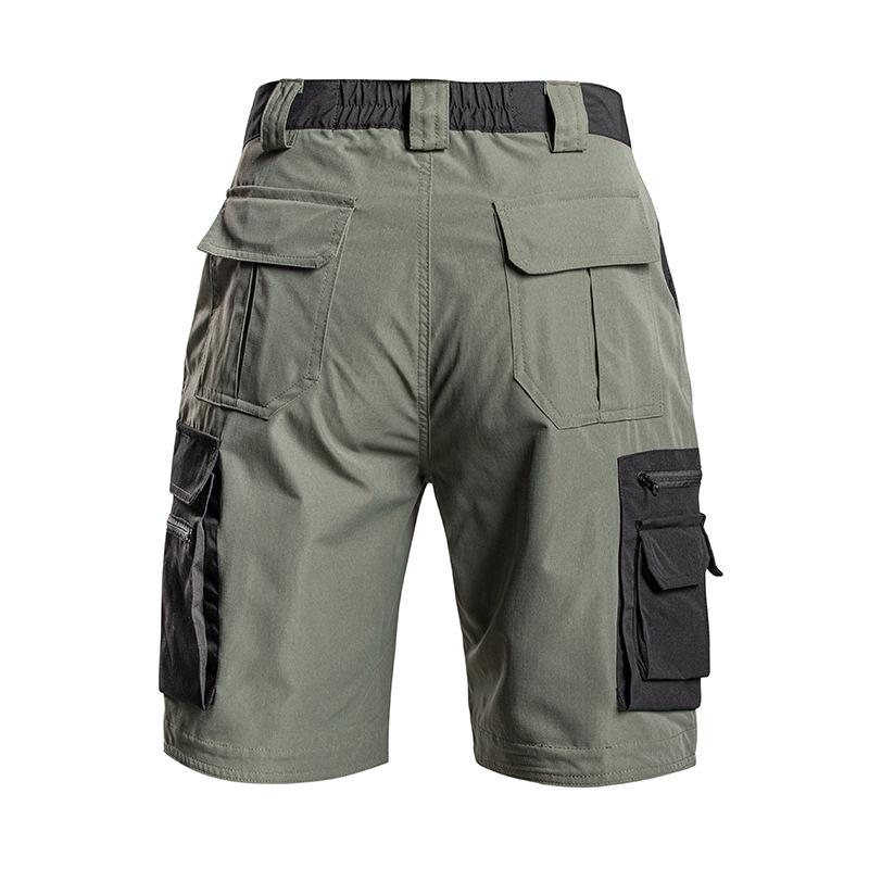 Men's Lightweight Quick-Dry Tactical Shorts - Breathable, Elastic, Fast-Drying Outdoor Workwear & Mountaineering Pants