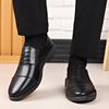 Frühling und Herbst Britische Freizeit-Business-Kleidung Lederschuhe Herrenschuhe Einzelne Schuhe Freizeitschuhe Anzug