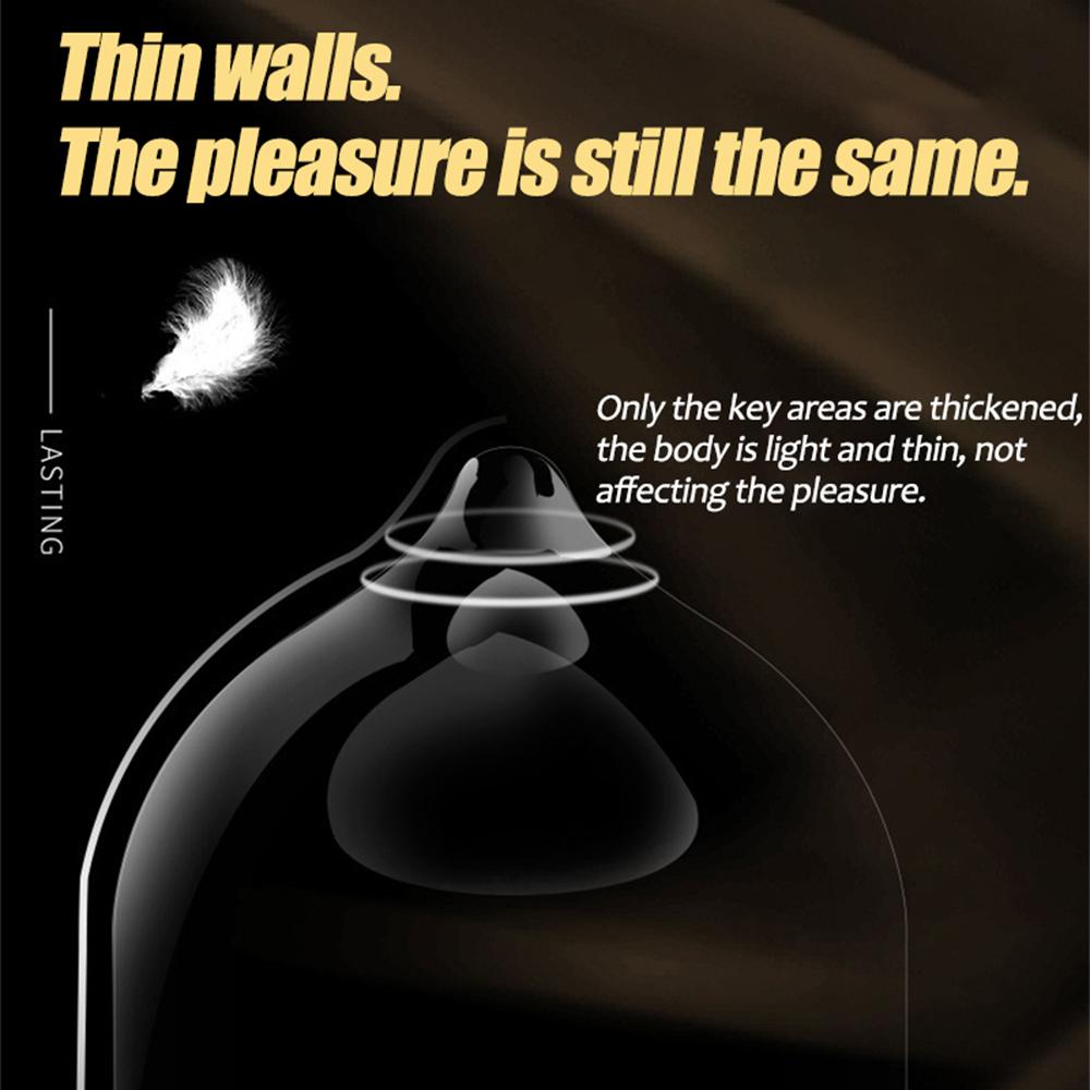 Ultra Thin Granules Condoms for Safe Lubricant Condom Sex Products Toys for Men 18