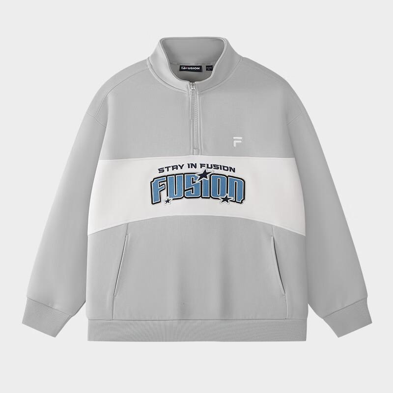 FILA FUSION Men s Pullover Knit Sweatshirt M