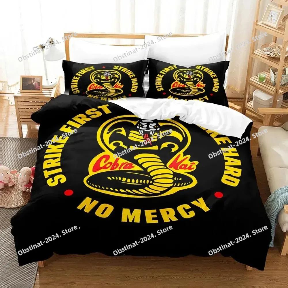 Karate Kid Bedding Set Boys Girls Twin Queen Size Duvet Cover Pillowcase Bed Kids Adult Fashion Home Textileextile