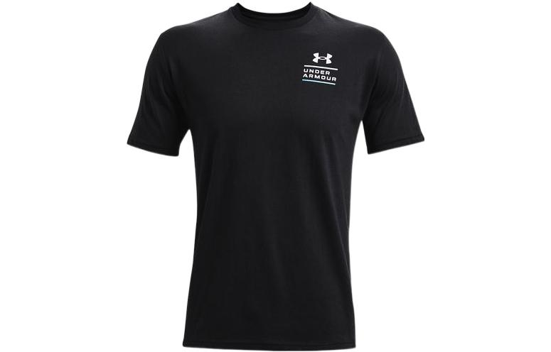 Under Armour Set in Sleeve T Shirt Men s Black 1370189-001 M