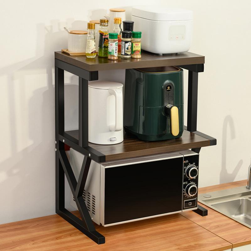Multi-layer Kitchen Storage Rack for Microwave, Oven, and Rice Cooker