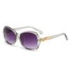 Sonnenbrille mit Kunststoffrahmen Hochwertige Sonnenbrille Kleiner Rahmen Gesichtsreparatur Damen Fremdenhandel Brillen Trend
