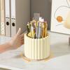 Storage Box Rotation Design Organizer with Compartmentalized Ordered Storage Holder for Office Dormitory Bathroom