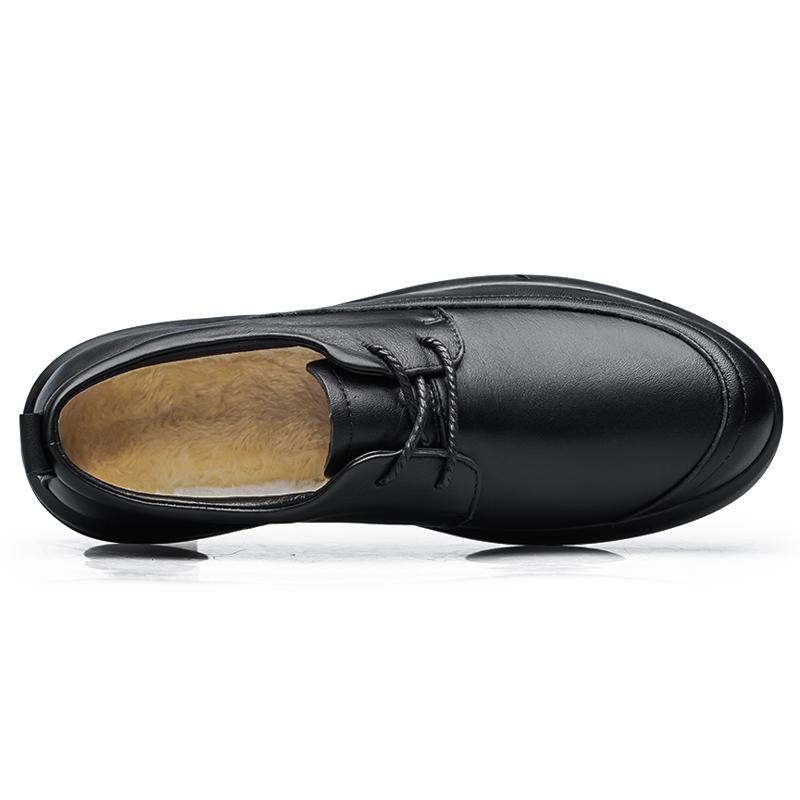 2024 Men's Genuine Leather Shoes 38-46 Soft Anti-slip Rubber Loafers Shoes Man Casual Flats Walking Driving Shoes Lightweight
