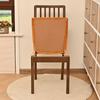Modern Velvet Dining Chair Cover Elastic Anti-slip Chair Cushion Cover Soft Dust-proof Seat Cover for Home&Hotel Decoration