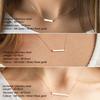 eManco Minimalist Chokers Necklace for Women Stainless Steel Necklace Women Dainty Gold Color Necklaces Jewelry